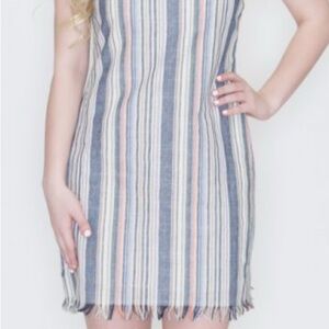 Striped Sleeveless Dress